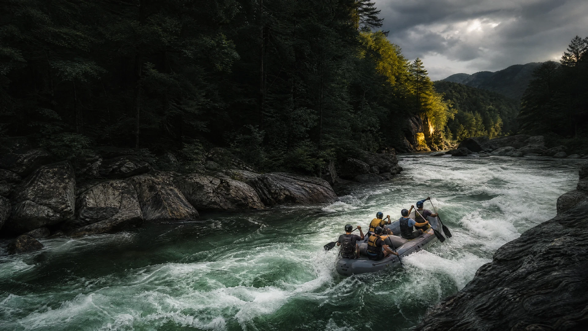 Whitewater rafting in Southeast Tennessee