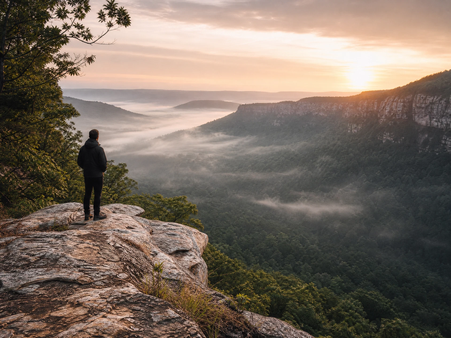 South Cumberland Plateau overlook